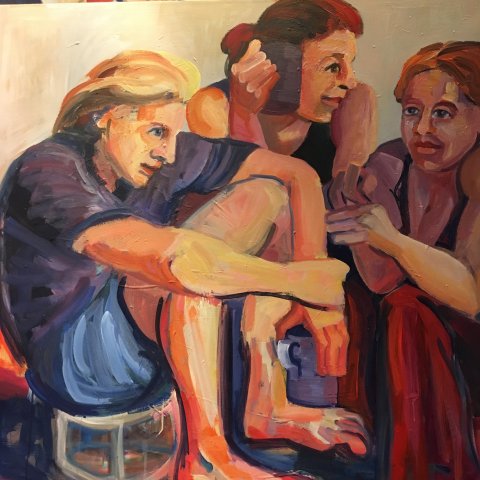 Akryl p lrred, 100x100