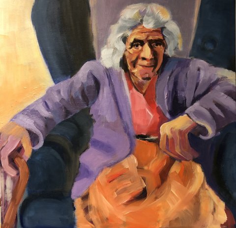 Akryl p lrred, 60x60