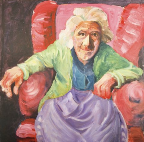 Akryl p lrred, 100x100