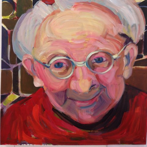 Akryl p lrred, 70x70