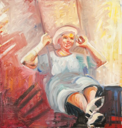 Akryl p lrred, 100x100