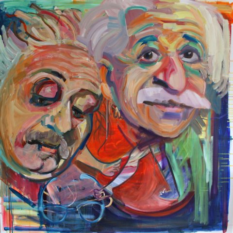 Akryl p lrred, 100x100