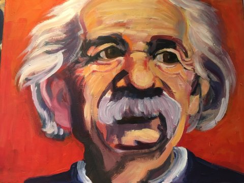 Akryl p lrred, 70x100