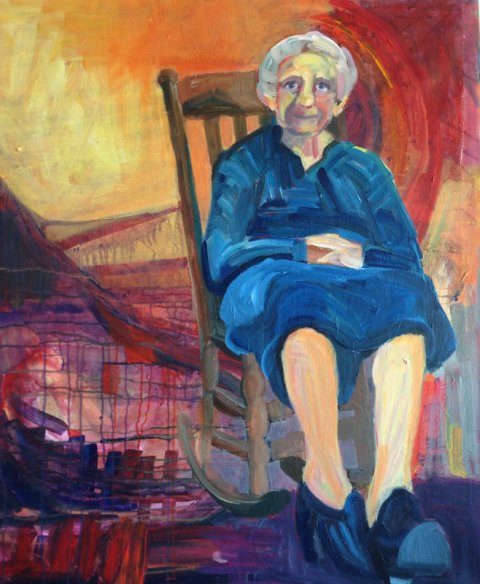 Akryl p lrred, 70x100