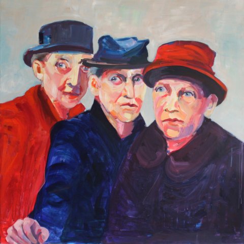 Akryl p lrred, 100x100