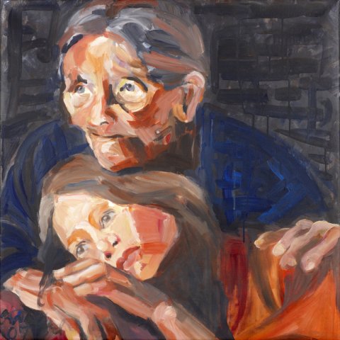 Akryl p lrred, 100x100